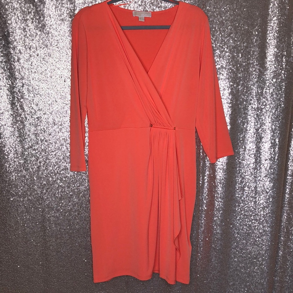 Michael Kors Long Sleeve Jersey Dress